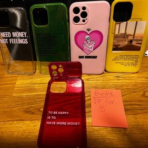Phone case bundle- in good shape